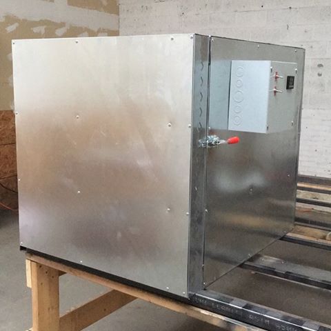 Powder Coat Cerakote Curing Oven (3' x 3' x 6') LA7500SB – Light